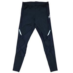 CW-X Stabilyx Joint Support Compression Tights Men’s L Black Running Gym Workout
